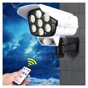 Solar Security Dummy Camera Solar Light With Motion Sensor