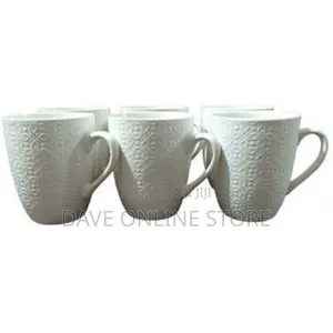 49pc Ceramic Plates Cups Cutlery Set- White
