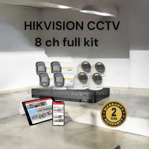 8 Channel 2mp CCTV Cameras Full Kit Koim