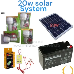 20w Solar System Full Kit Huoh