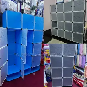 3 Coloumn Plastic Closet /Wardrobe