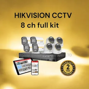 8 Channel 2mp CCTV Cameras Full Kit Gerta
