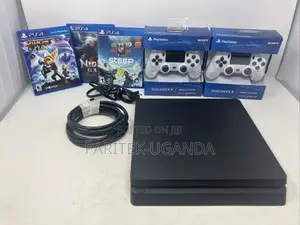 Sony: Playstation 4 Slim Console (500gb) W/2 Controllers