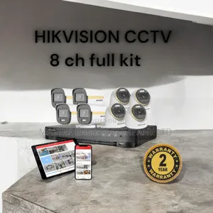 8 Channel 2mp CCTV Cameras Full Kit Doly