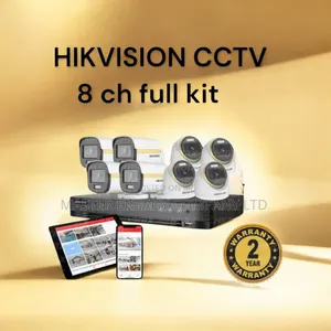8 Channel 2mp CCTV Cameras Full Kit Mona