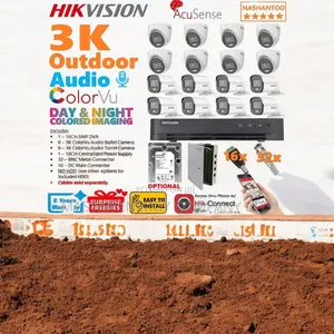 16 Channel CCTV Cameras Full Kit Nowei