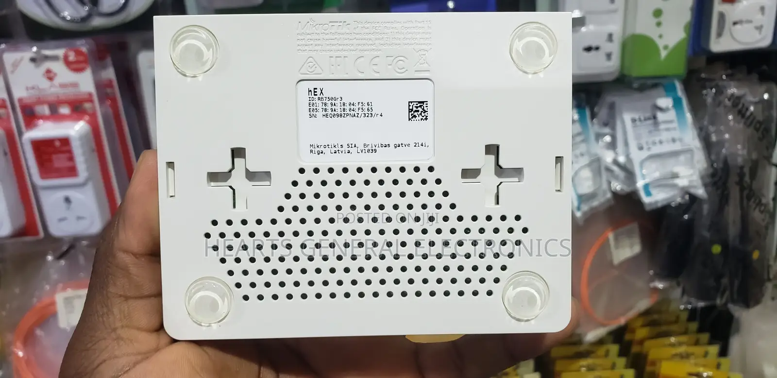 Mikrotik Gigabit Router Rb750gr3 ( Hex Series )