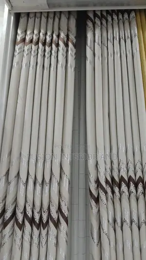 Wave Brown Curtains