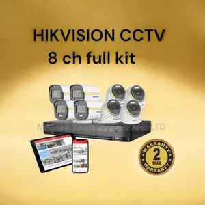8 Channel CCTV Cameras Full Kit Dobou