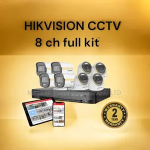 8 Channel 2mp CCTV Cameras Full Kit Zaon