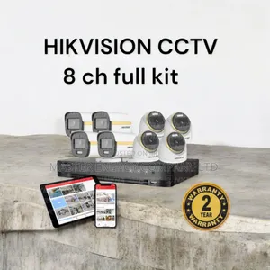 8 Channel 2mp CCTV Cameras Full Jiko