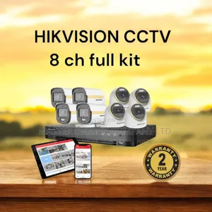 8 Channel 2mp CCTV Cameras Full Kit MDBN