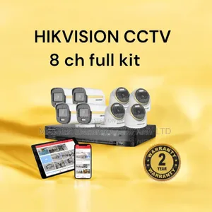 8 Channel 2mp CCTV Cameras Full Kit Zerid