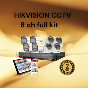 8 Channel 2mp CCTV Cameras Full Kit SHDHHN
