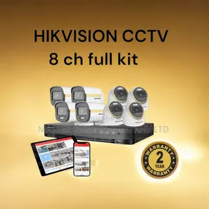 8 Channel 2mp CCTV Cameras Full MSHC