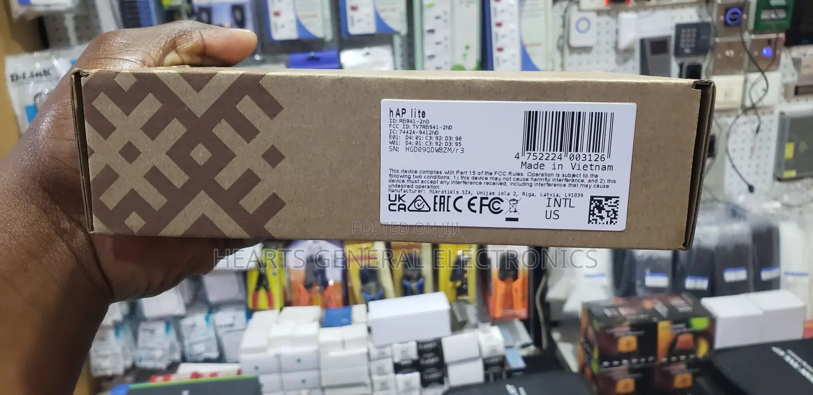 Mikrotik Router RB941-2ND ( Hap Lite )
