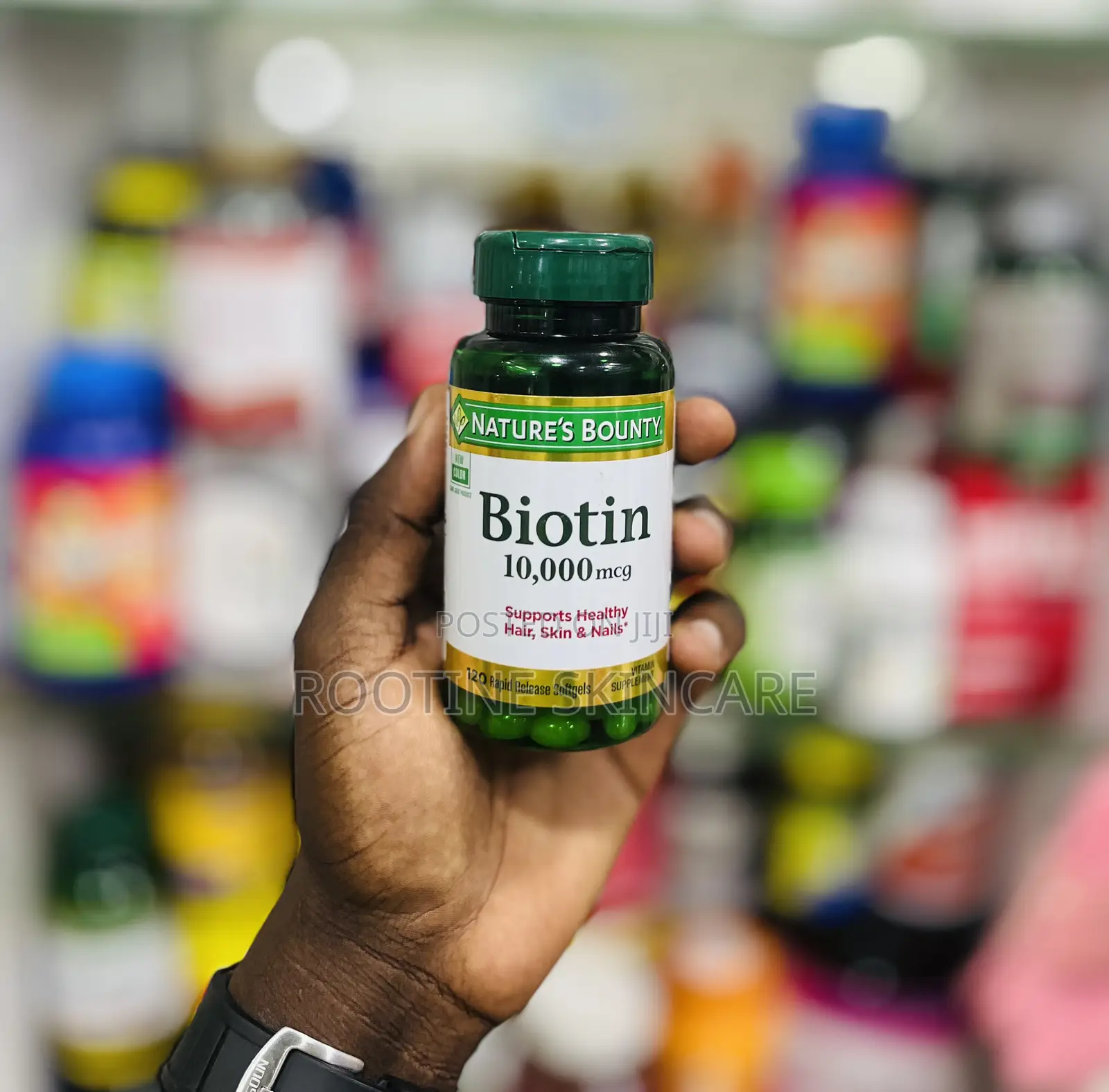 Nature's Bounty 10000mcg Biotin Supplements