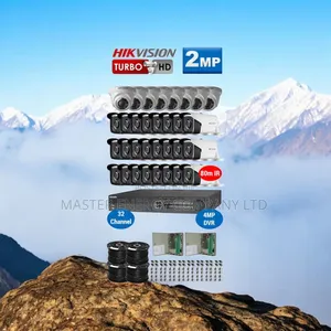 32 Channel 2mp CCTV Cameras Full Kit Colorvu Khou