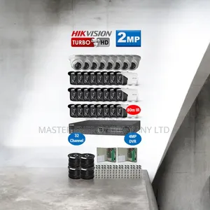 32 Channel 2mp CCTV Cameras Full Kit Colorvu Gibo