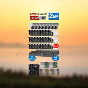 32 Channel 2mp CCTV Cameras Full Kit Colorvu Drikon