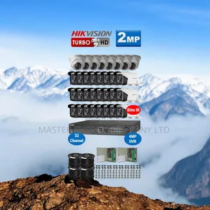 32 Channel 2mp CCTV Cameras Full Kit Colorvu Khuih