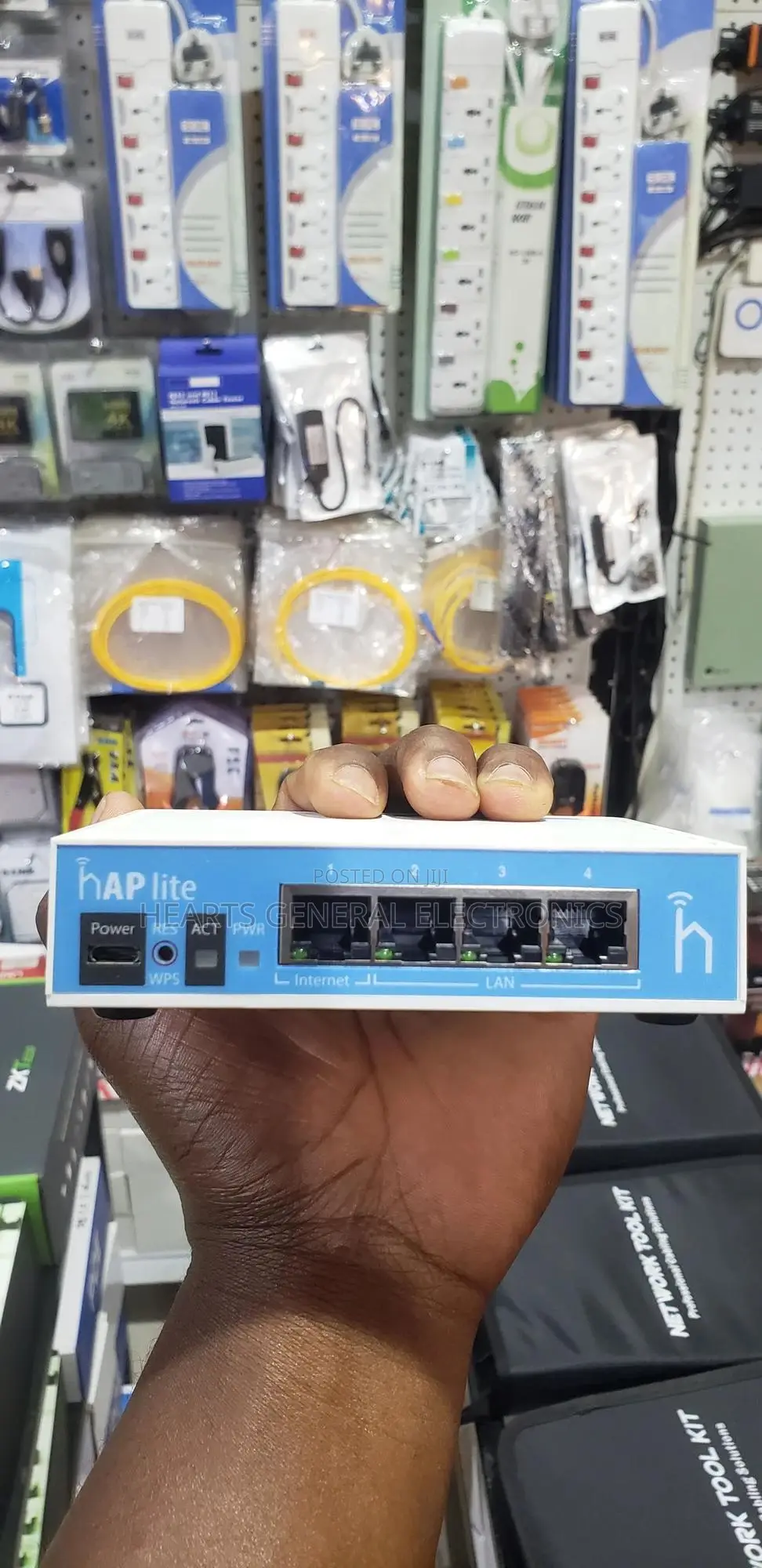 Mikrotik Router RB941-2ND ( Hap Lite )