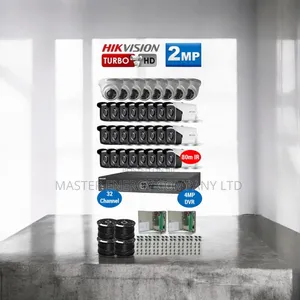 32 Channel 2mp CCTV Cameras Full Kit Colorvu Molid