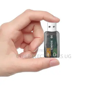 Usb Sound Card Microphone Headphone Jack Stereo 3d Audio