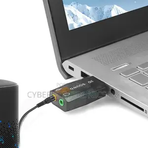 Usb Sound Card Microphone Headphone Jack Stereo 3d Audio