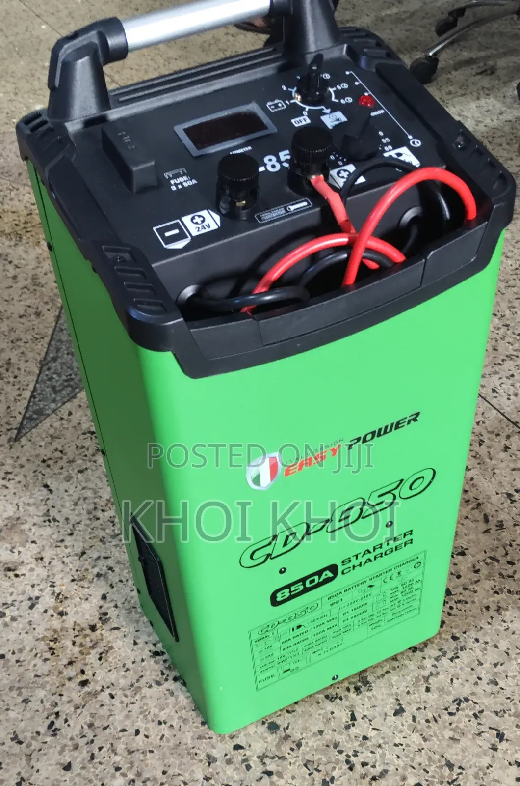 Battery Charger 850 Amps