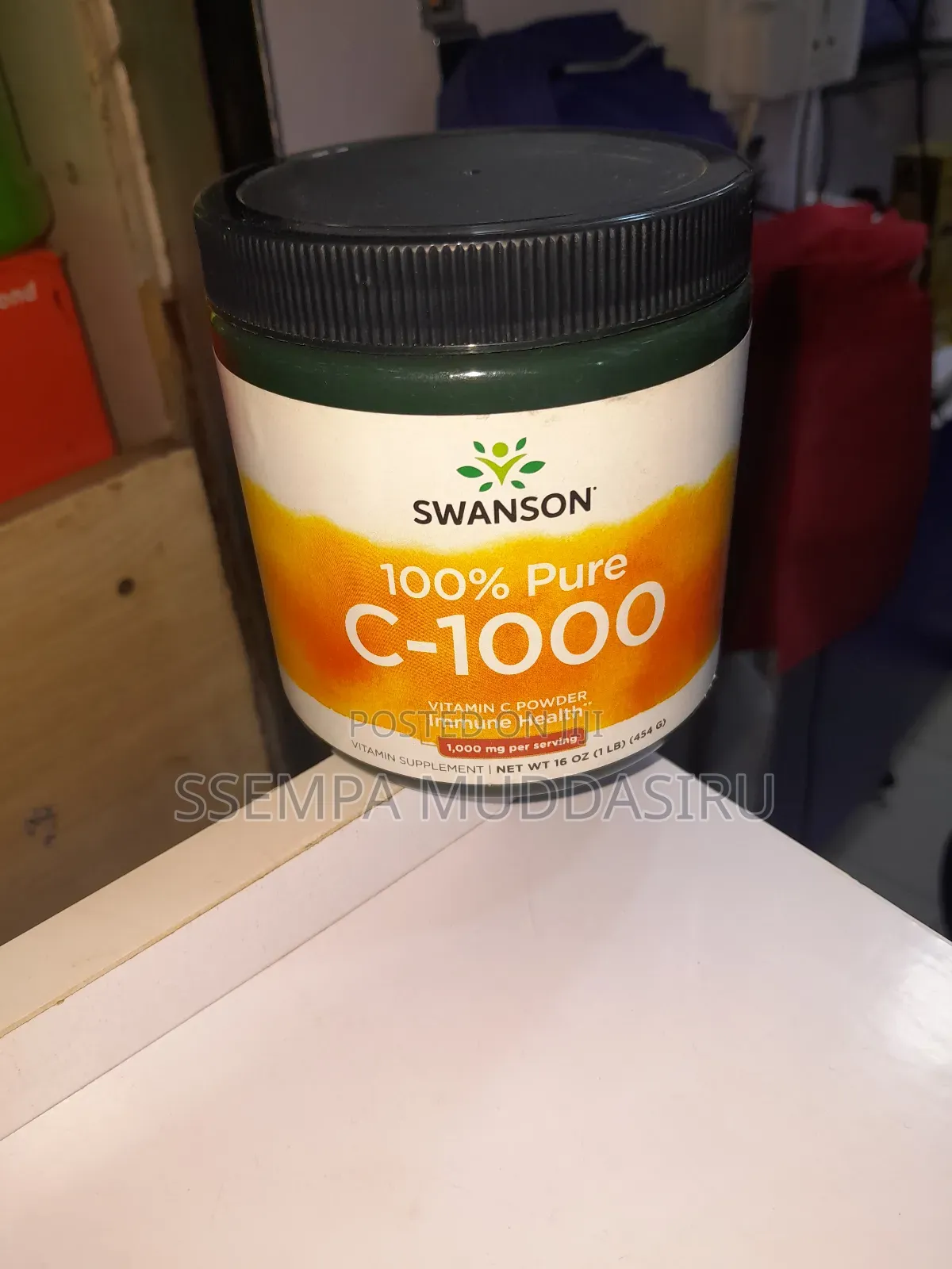 Swanson 100% Pure C-1000 Vit.C Immune Powder