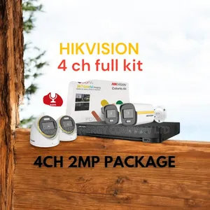 4 Channel 2mp CCTV Cameras Full Kit Mundi