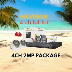 4 Channel 2mp CCTV Cameras Full Kit LDDHH