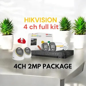 4 Channel 2mp CCTV Cameras Full Kit Suer
