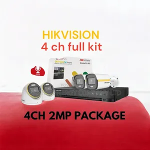 4 Channel 2mp CCTV Cameras Full Kit KSSKDH