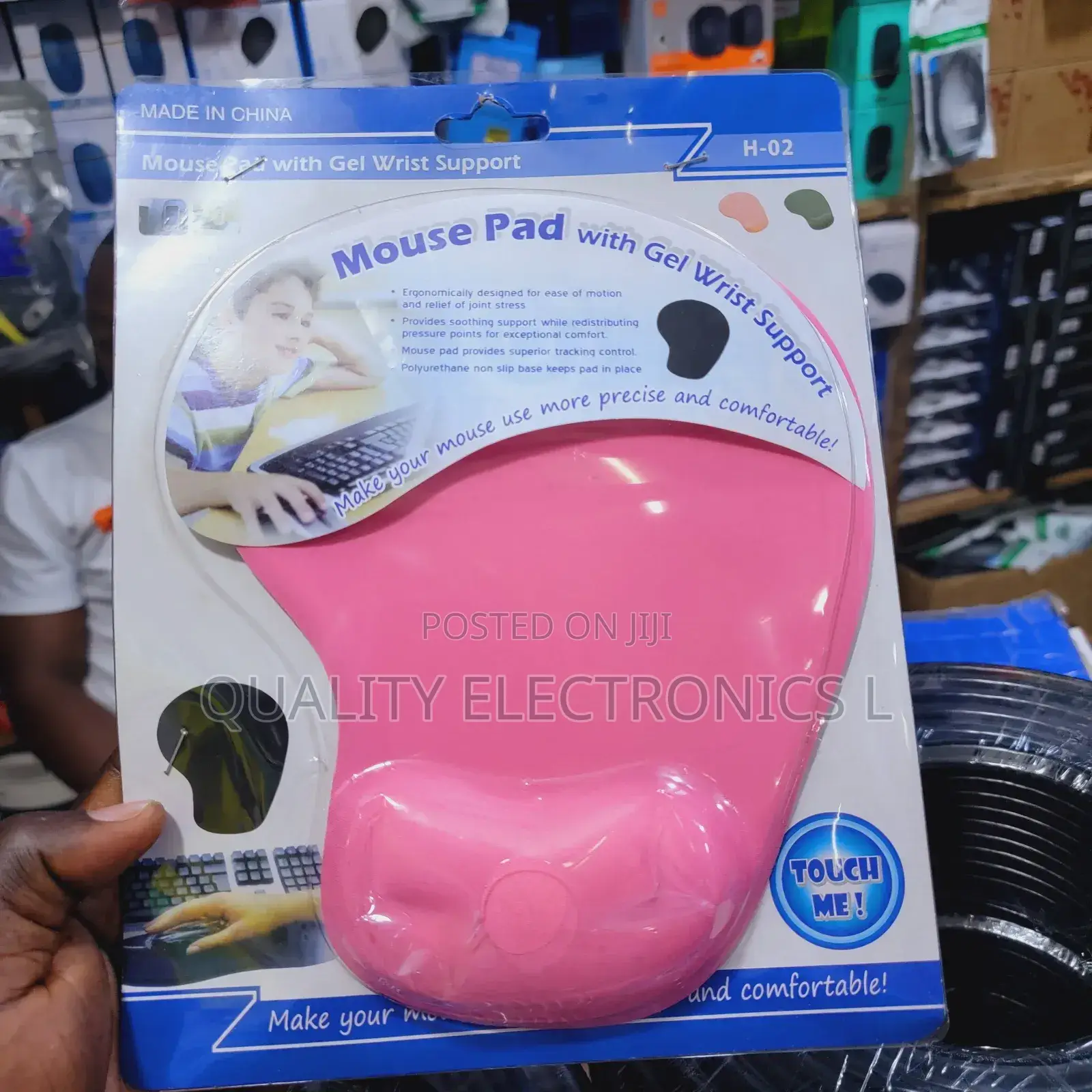 H-02 Mouse Pad With Wrist Support