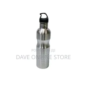Steel Water Bottle - Silver
