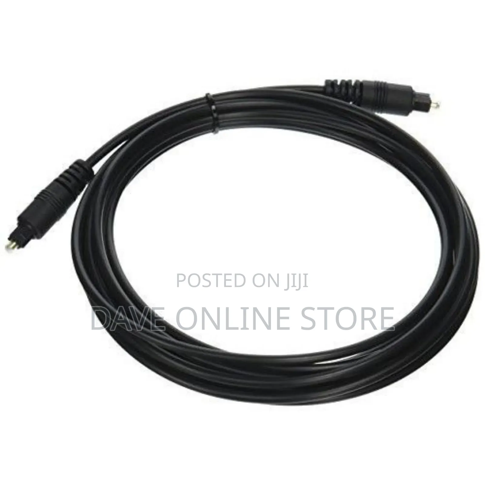 Optical Audio Cable, 1.5 Meters - Black.