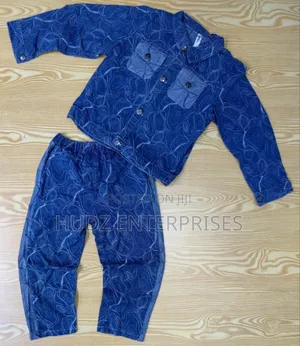 Kids 2pc Outfit Royal Blue