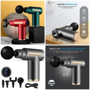 Portable Electric Mini Fascial Gun Muscle Body Massager