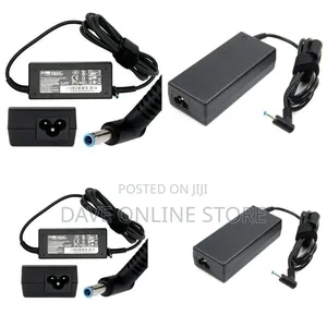 Hp (Blue Pin) Original Laptop 19.5V 3.33A 65W Adapter Black