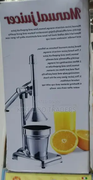 Manual Juicer Press Citrus Juicer (Stainless Steel)