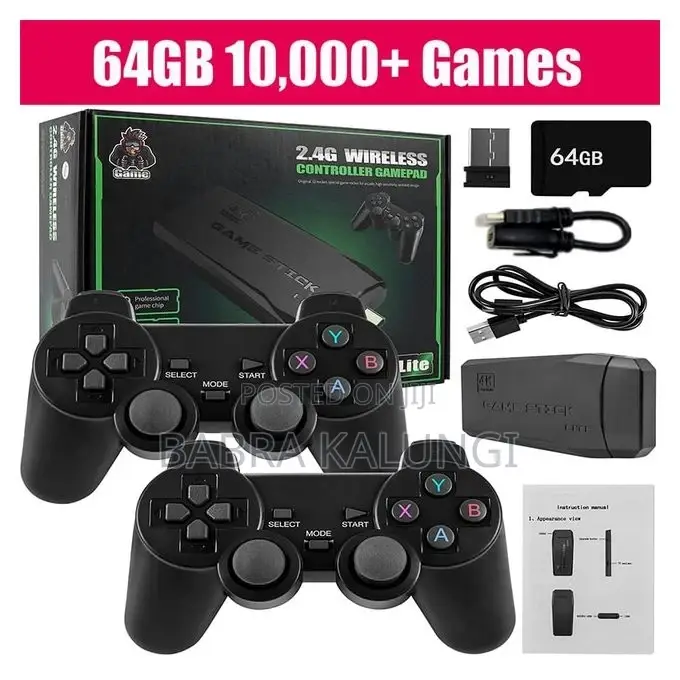 Video Game Console 2.4G Double Wireless Controller