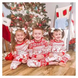 New Family Matching Pajamas Set Xmas Adult Kids