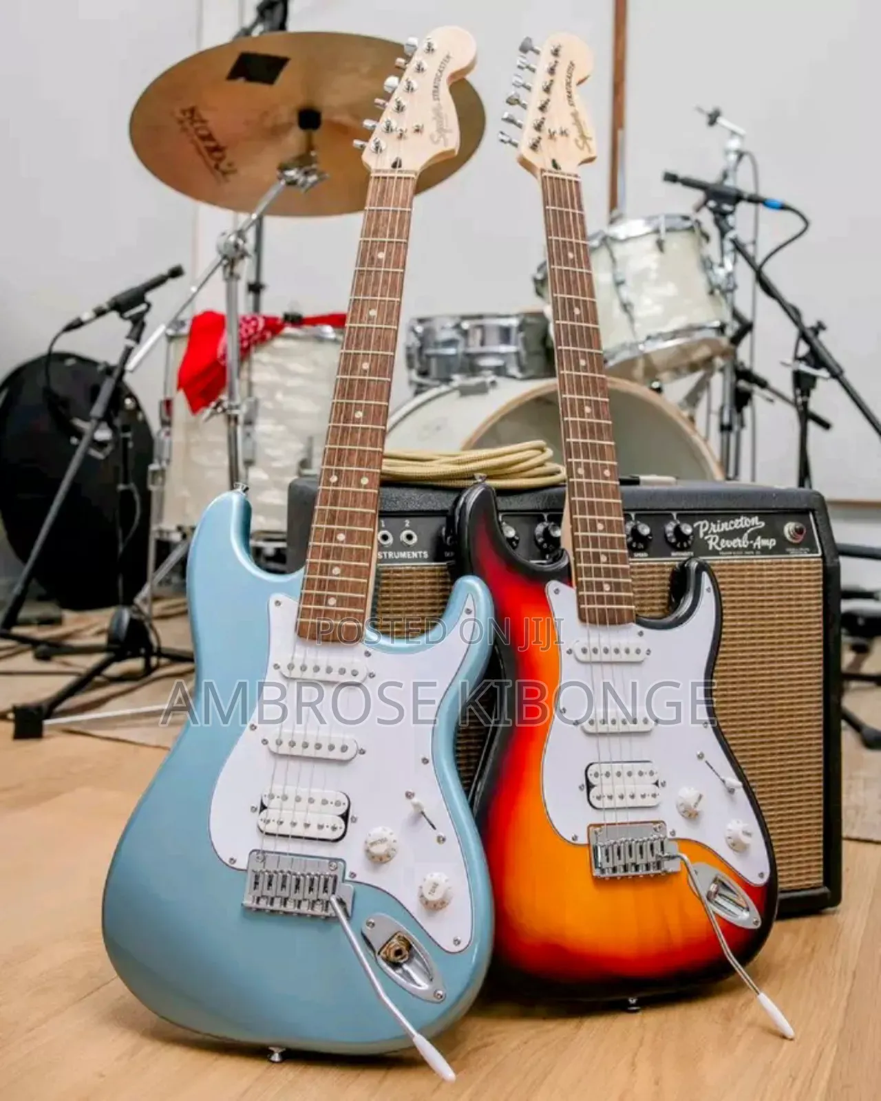 New STATOCASTER Fender Multicolored Solo Electric Guitars.