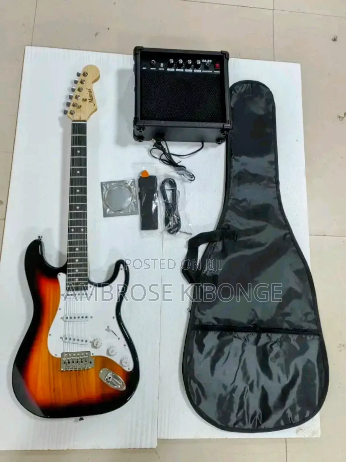 New STATOCASTER Fender Multicolored Solo Electric Guitars.