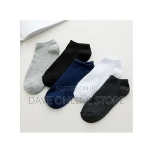 Quality Ankle Socks, 6 Pairs, Multicolor