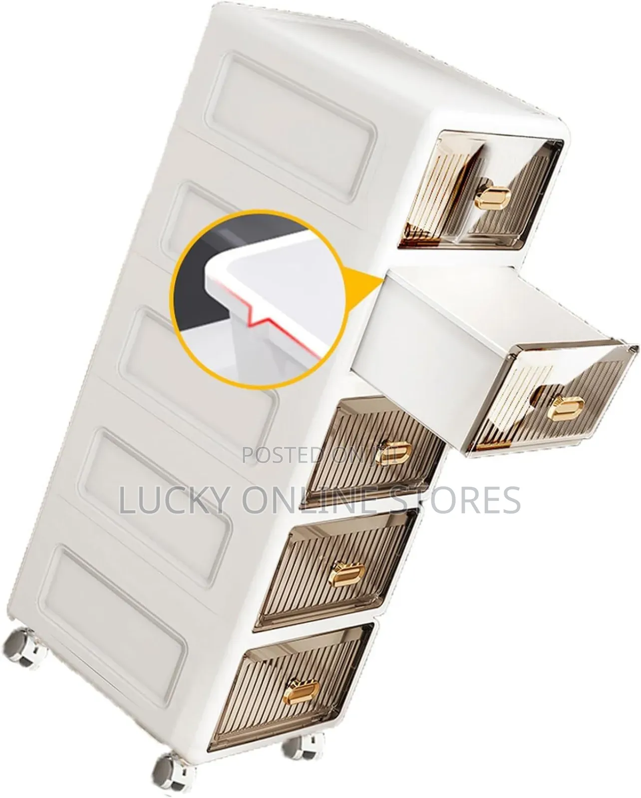 Slim Bathroom Storage Cabinet