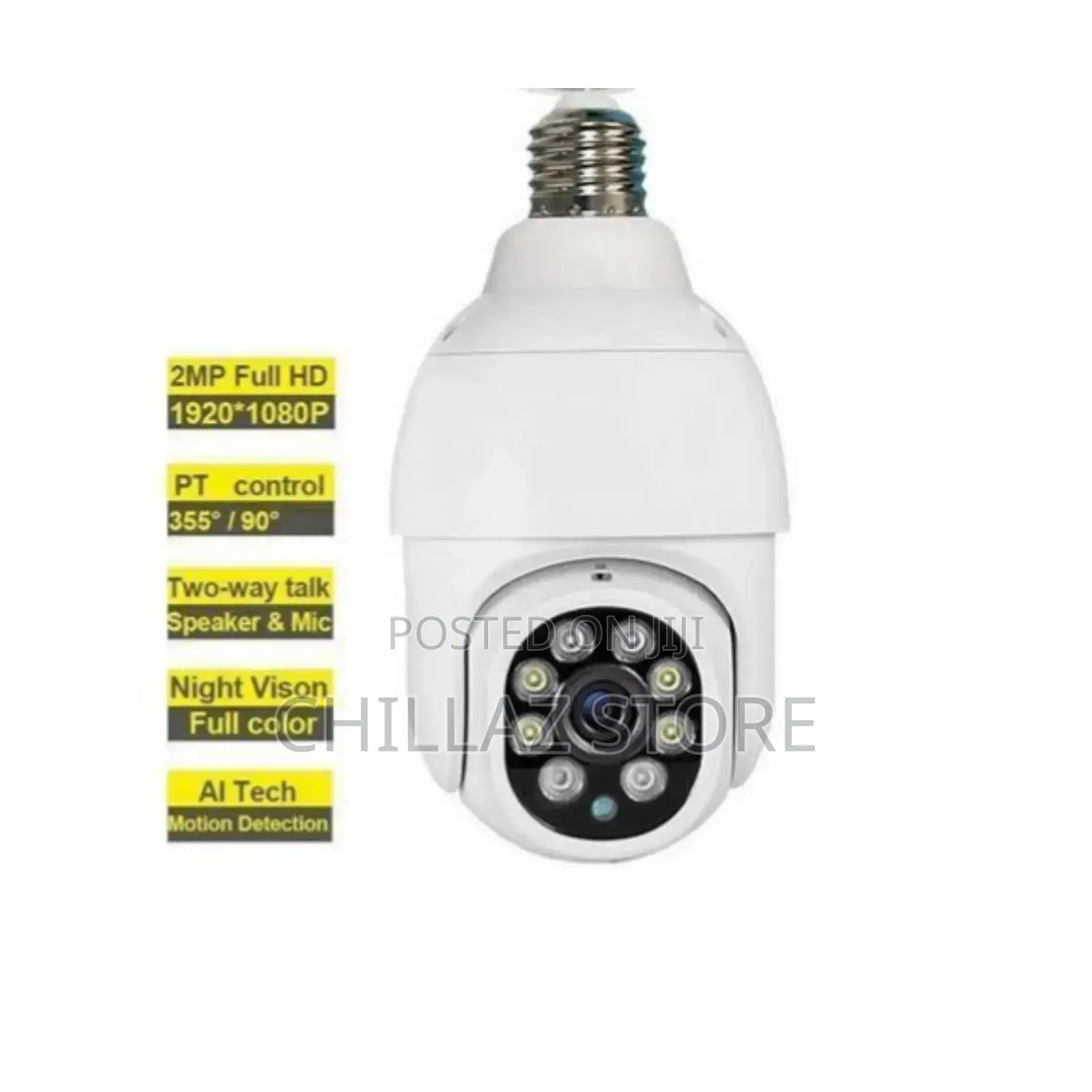 Smart Wifi Wireless Camera Bulb.