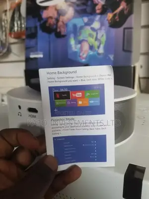 Smart Projector (Youtube, Netflix, Google Play Store)